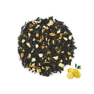 Lemon Black Tea Blend From Sri Lanka Iced Brewed Drinks for Boba Milk Tea Shop OEM Tea Bag Pouch Factory Supply