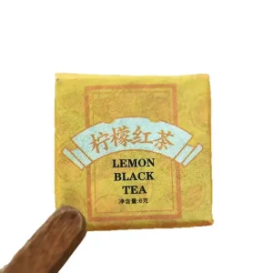 Lemon Flavor Black Tea Natural Yunnan Mini Black Tea Brick Lemon Tea