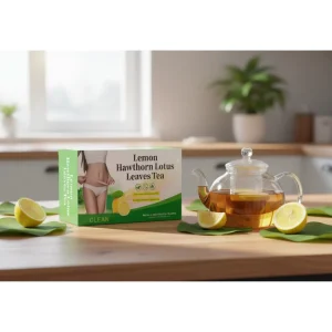 Lemon Hawthorn Lotus Leaf Tea Flower Grass Tea Supports Digestive Health and Slimming Tea