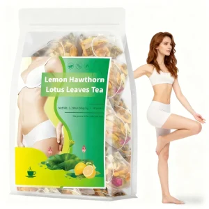 Lemon Rose Hawthorn Lotus Leaf Tea High quality Herbal Flavored Tea Healthy Detoxification Women’s Slimming Tea GULI Brand