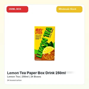 Lemon Tea 250ml Paper Box Drink 24 Boxes