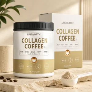 Lifeworth Hydrolyzed Fish Collagen Gourmet Black Coffee