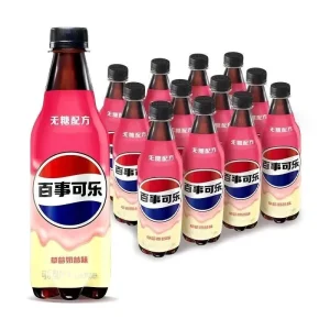 Limited Edition Lemon Soda Cola Carbonated Drink Sugar Free 500ml Bottle