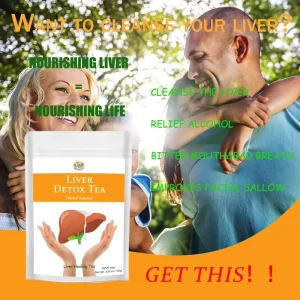 Liver Detox Tea 18 Herbs Health Supplements Nature Tea Bags Eye Refresh Liver Cleansing Herbal Tea