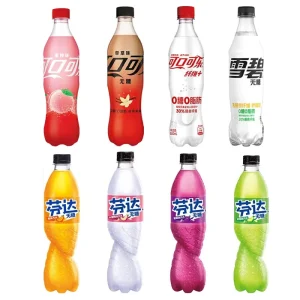 Low Price Various Fruit Flavors Exotic Drinks Beverages Carbonated Drinks Fanta Coca Cola Sprite Soft Drinks 500mL