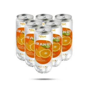 Low Sugar Low Calorie Orange Fruity Sparkling Soft Drinks in Bottle & Box Beverage