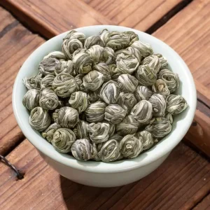 Luxury Gift Jasmine Tea Ball Elegant Outer Design Bulk Blooming Flower Tea
