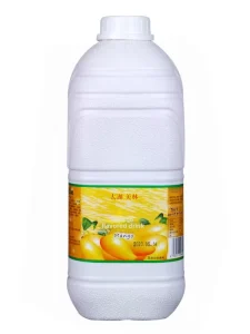 Mango Concentrated Juice Beverage Thick Pulp 25KG Bottle Commercial Use Raw Material for Milk Tea