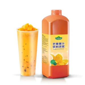 Mango Fruit Juice Drink & Beverage Fruit Juice Syrup Concentrate for Milk Tea Shop Dedicated Juice