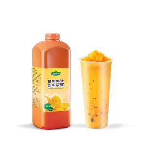 Mango Fruit Juice Syrup Fruit Juice Concentrate Fruit Flavored Drink & Beverage for Milk Tea Shop