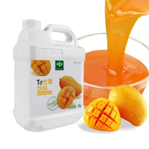 Mango Juice Concentrated Multi Flavor Drink With Water Melon For Bubble Tea Use PET Bottle Packaging Low MOQ 3kg