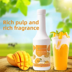 Mango Pulp Drink Concentrate for Bubble Tea & Beverage Shop Real Mango Fruit Drink Base