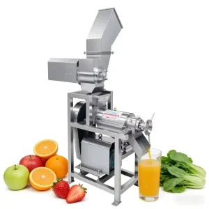 Mango Pulper Watermelon Juice Making Machine Screw Crusher Juicer Stainless Steel 3700W 220V/380V for Fruit or Vegetable