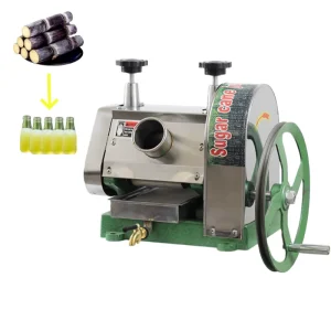 Manual Stainless Steel Sugarcane Juicer Machine Efficient Juice Extractor for Sugar Cane Processing