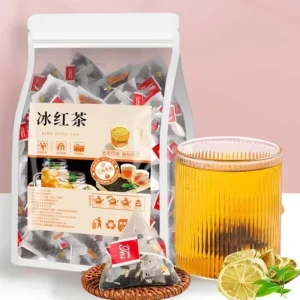 Manufacturer Direct Blended Iced Black Tea 250g OEM Supported Slimming Tea Triangle Bag Box Cup Vacuum Pack Options