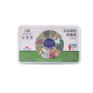 Manufacturer Small Jar Tea Winter Melon Lotus Leaf Rose Health Tea Flower Fruit Tea Independent Package