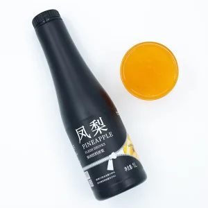Manufacturer’s Fresh Pineapple Concentrated Juice Processed Packaged in Bottles with Strong Flavor