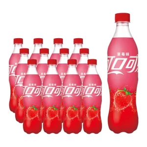 Manufacturers Supply 500ml Cola with Strawberry & Peach Flavors (Carbonated Soft Drinks Prices for Exotic Beverages
