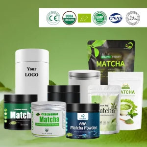 Matcha Tea Powder 100% Organic Premium Japanese Ceremonial Grade Green Tea Certified