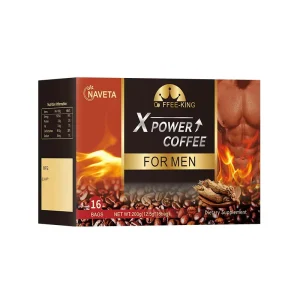 Men’s Energy Black Coffee Ginseng Pure Plant Health Products Bitter Taste Sugar Free Packaged in Bag