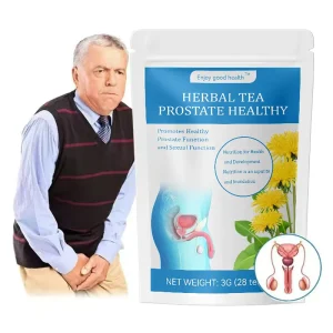 Men’s Organic Prostate Health Tea Bags 100% Natural Herbs Top Grade 3g*28 Sachets for Prostate Treatment