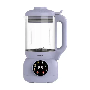 Mini Nut Soy Bean Milk Maker 600W Glass Liner 1000ML Multifunction Soybeans Milk Machine