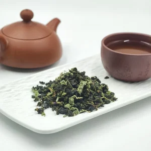 Mint Oolong Tea Seasoned Original Leaf Tea Cool Taste Soothing Mood Handmade 50g Blended Loose Tea