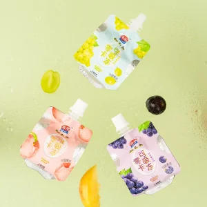Mixed Flavor Peach Green Grape Grape 100g Calorie-Free Sippable Jelly Drink Factory Direct Sales