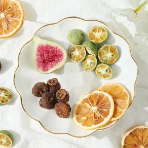 Mixed Fruit Tea Vitamin C Health Herbal Tea Morning Night Blend Lemon Rose Prickly Pear Fig Mulberry Black Wolfberry 100g