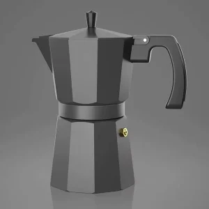 Mocha Coffee Maker Pot Italian Style Aluminum 150ml 300ml 450ml 600ml Customized Logo