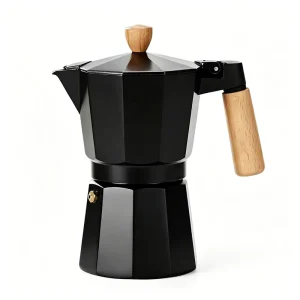 Mocha Coffee Pot Italian Aluminum Espresso Makers for Electric and Gas Stove Heating