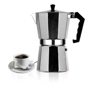 Mocha Pot 50 600ML Aluminum Coffee Kettle Rapid Stovetop Coffee Classic Octagonal Shape Kitchen Accessories Coffee Pots