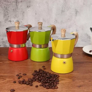 Most Popular Mocha Pot Coffee Maker Tools Aluminium Household Espresso Coffee Maker Moka Pot