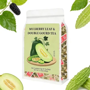Mulberry Leaf Bitter Melon Tea Bags 3 Herbal Blend with Winter Melon Traditional Herbal Tea OEM Custom Factory Direct