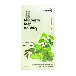 Mulberry Leaf Bitter Melon Winter Melon Triangular Shape Herbal Tea Blend Health Wellness Anhui Origin Clears Heat Relieves