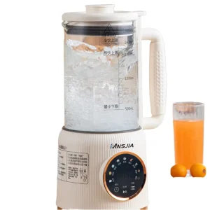 Multifunction Powerful Electric Soya Milk Maker with Heating and Automatic Nut Soymilk Function for Household Use
