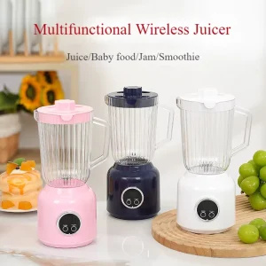Multifunctional Household Raw Fruit & Vegetable Juicer with Automatic Juicing and Mixing Cups Electric Cross Border Compliant