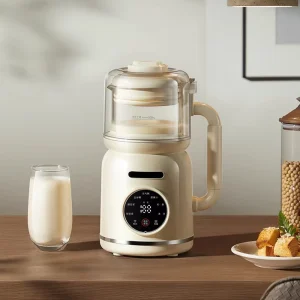 Multifunctional Soybean Milk Machine Smart Electric Glass Food Blender Fresh Juice Smoothie Nut Hot Milk Soymilk