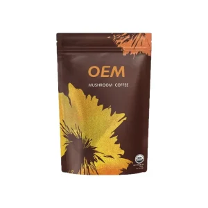Mushroom Coffee Powder Instant Chocolate Flavor Ganoderma Bean Mocha 180g Top Grade Customized Brand Packaged Box Made China 12