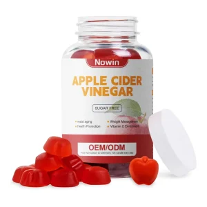 Natural Apple Cider Vinegar Vitamin Gummies ACV Supplement for Detox and Cleanse Support Manufacturer
