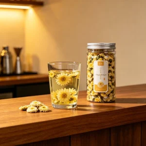 Natural Chrysanthemum Slimming Herbal Tea Loose Leaf Detox Liver Care Vision Support Bulk 1KG Healthy Drink Mix