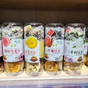 Natural Dried Fruits and Flowers Tea Dried Fruit Slices Peach Oolong Tea Bag 80g