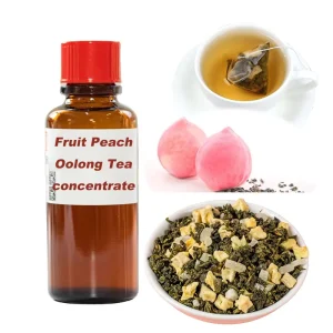 Natural Flavor and Fragrance Fruit Tea Extract Liquid Peach and Oolong Tea Concentrate Peach Flavor Oolong Tea Flavor