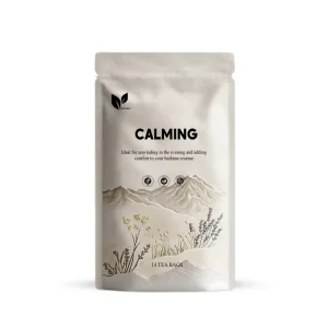 Natural Gentle Blend with Chamomile and Lavender Artisan Herbal Tea for Daily Unwind