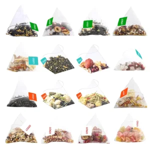 Natural Health Blend Tea Bags Custom 100% Organic Natural Herbal Pyramid Triangle Tea Bags