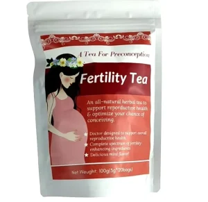 Natural Herbs Fertility Tea Women Female Womb Detox Tea with Private Label
