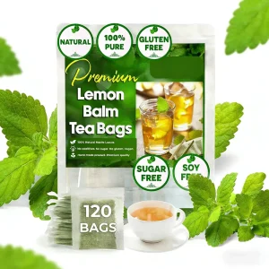 Natural Lemon Balm Leaf Tea Gentle Lemon & Floral Aroma Supports Calm & Digestive Ease OEM Factory Direct