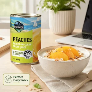 Natural Light Syrup Yellow Peach Can no preservatives refreshing fruit snack for travel office lunch and family daily eating