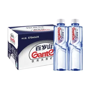 Natural Mineral Water 570ml 24 Bottles Per Case Guangdong Origin 13.68L Premium Water
