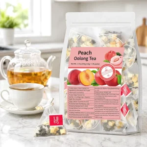 Natural Organic Peach Oolong Tea Fruit Chopped Tea Bag Dry Tea Bag Women’s Tea Bag